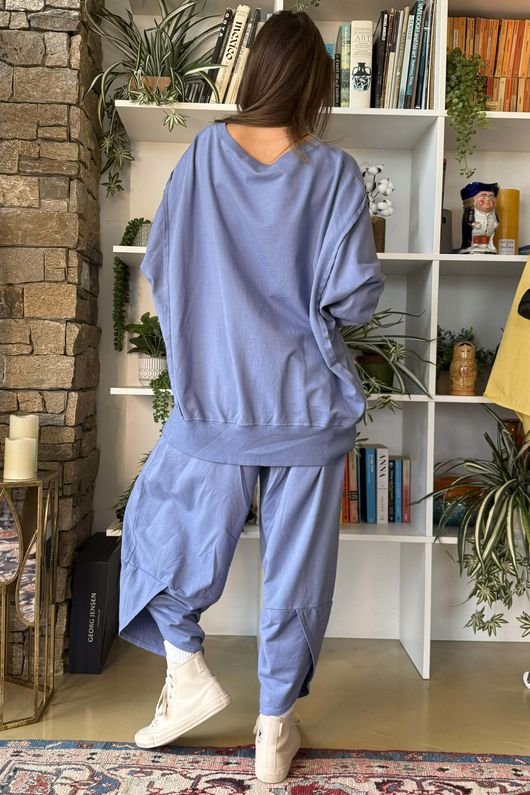 Lagen Chill Sweatshirt Denim